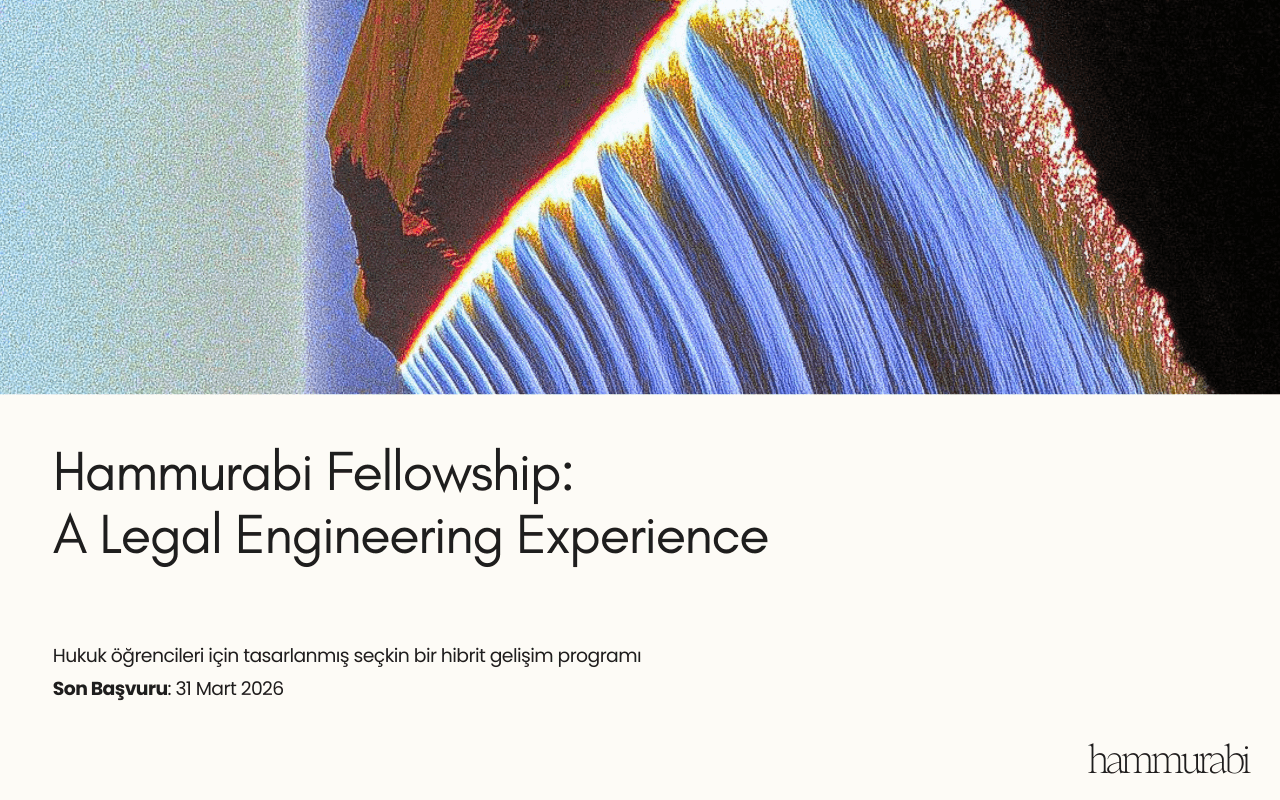 Hammurabi Fellowship: A Legal Engineering Experience